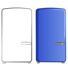 Side-by-side Comparison Of Two Refrigerator