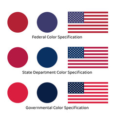 United States Flag Colors