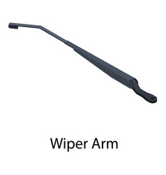 Wiper Arm Icon Isometric Style