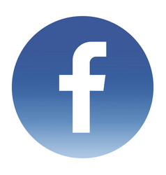 Facebook Logo Circle Gradient