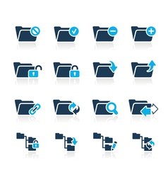 Folders Icons 1 Azure Series