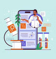 Laboratory Research Concept Man In Medical