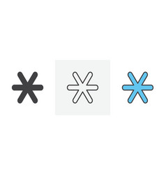 Asterisk Icon Set Password Or Passcode