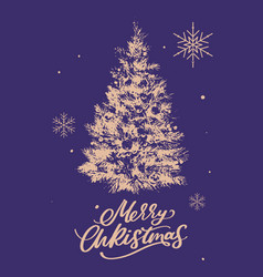 Merry Christmas Happy New Year 2023 Typography