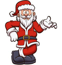 Cartoon Santa Claus