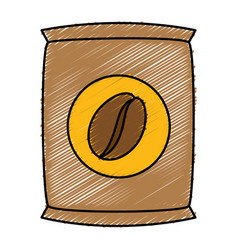 Coffee Sack Isolated Icon Vector Coffee Sack Isolated Icon Vector