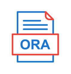 Ora File Document Icon