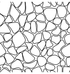 Seamless rock wall abstract pattern Royalty Free Vector