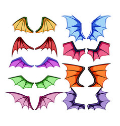 Wings Dragon Set Cartoon