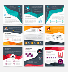 Company Flyer Templates Set