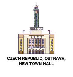 Czech Republic Ostrava New Town Hall Travel