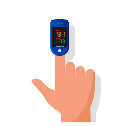 Pulse Oximeter On Finger