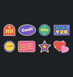 Retro Sticker Pack In Y2k Aesthetic