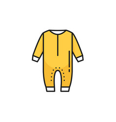 Child Cloth Wash Sign Romper With Long Trousers