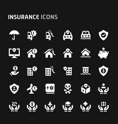 Insurance Icon Set