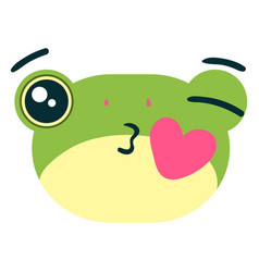 Frog Face In Love