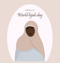 Holiday - World Hijab Day February 1 Greeting