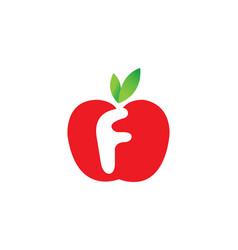 Letter F Food Logo Template