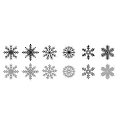 Snowflake Icon Geometric Art