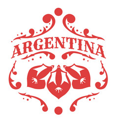 Argentina Ornament Badge