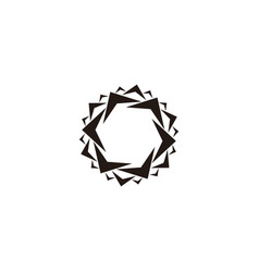 Figure Epic Hexagon Geometric Symbol Simple Logo