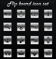 Jewerly Store Icon Set