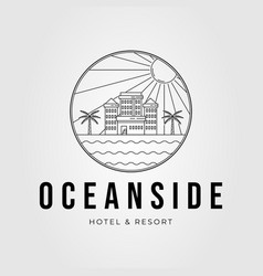 Minimalist Oceanside Architecture Or Hotel