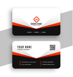 Professional Business Card Layout For Individual