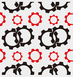 Cog Machine Colorful Gear Seamless Background