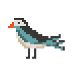 Bird Pixel Art Style