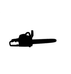 Chain Saw Flat Icon