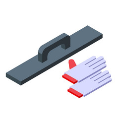 Floor Installation Tool Icon Isometric