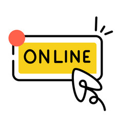 Online Button