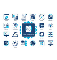 Computer Science Solid Icon Set