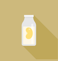 Soy Milk Icon In Carton