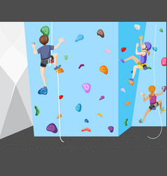 Indoor Rock Climbing Gym