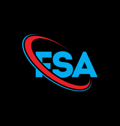 Fsa Logo Letter Letter Logo Design