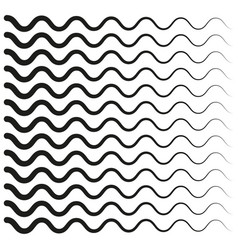 Black Wavy Lines Background Geometric Simple