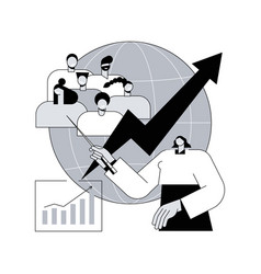 Population Growth Abstract Concept