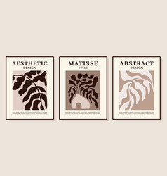 Matisse Art Botanical Hipster Posters Collection