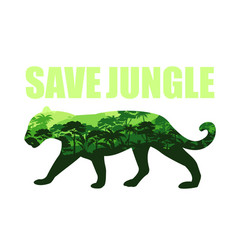 Save Jungle Concept