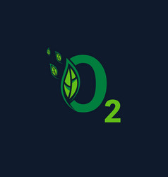 Nature Oxygen O2 Icon Concept