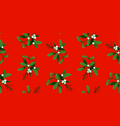 Seamless Christmas And New Year Pattern With