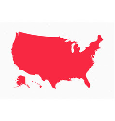 Abstract United States Simple Map Background