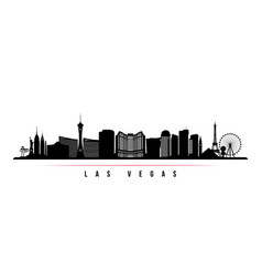 Las Vegas City Skyline Horizontal Banner