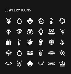 Jewelry Icon Set