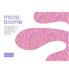 Microbiome Website Landing Page Template