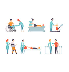 Physical Therapy Or Physiotherapy With Therapist