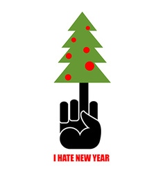 And Christmas Tree I Hate New Year Christmas