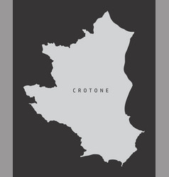 Crotone Province Map